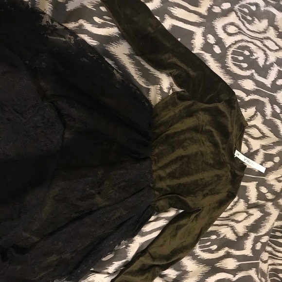 Olive green dress - Picture 3 of 4